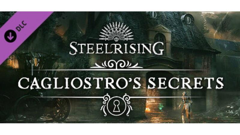 Pc secrets. Steelrising - Cagliostro's Secrets. Steelrising карта. Steelrising трейлер дополнения Cagliostro's Secrets. Steelrising лого.